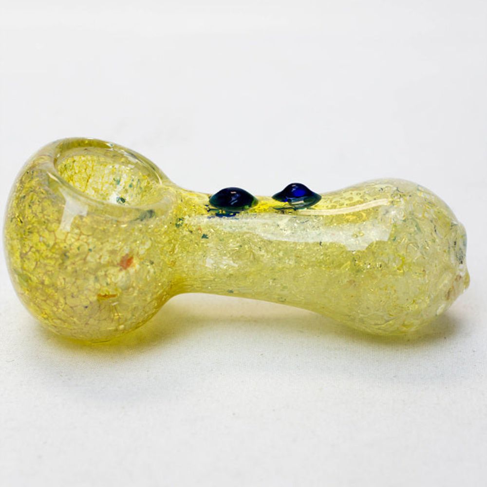 2.5&quot; Soft Glass Glitter Weed Pipe 10Pcs - INHALCO