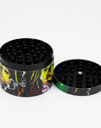 GENIE 4 parts 63 mm Rasta man metal grinder Box of 6 [SSP057]_4