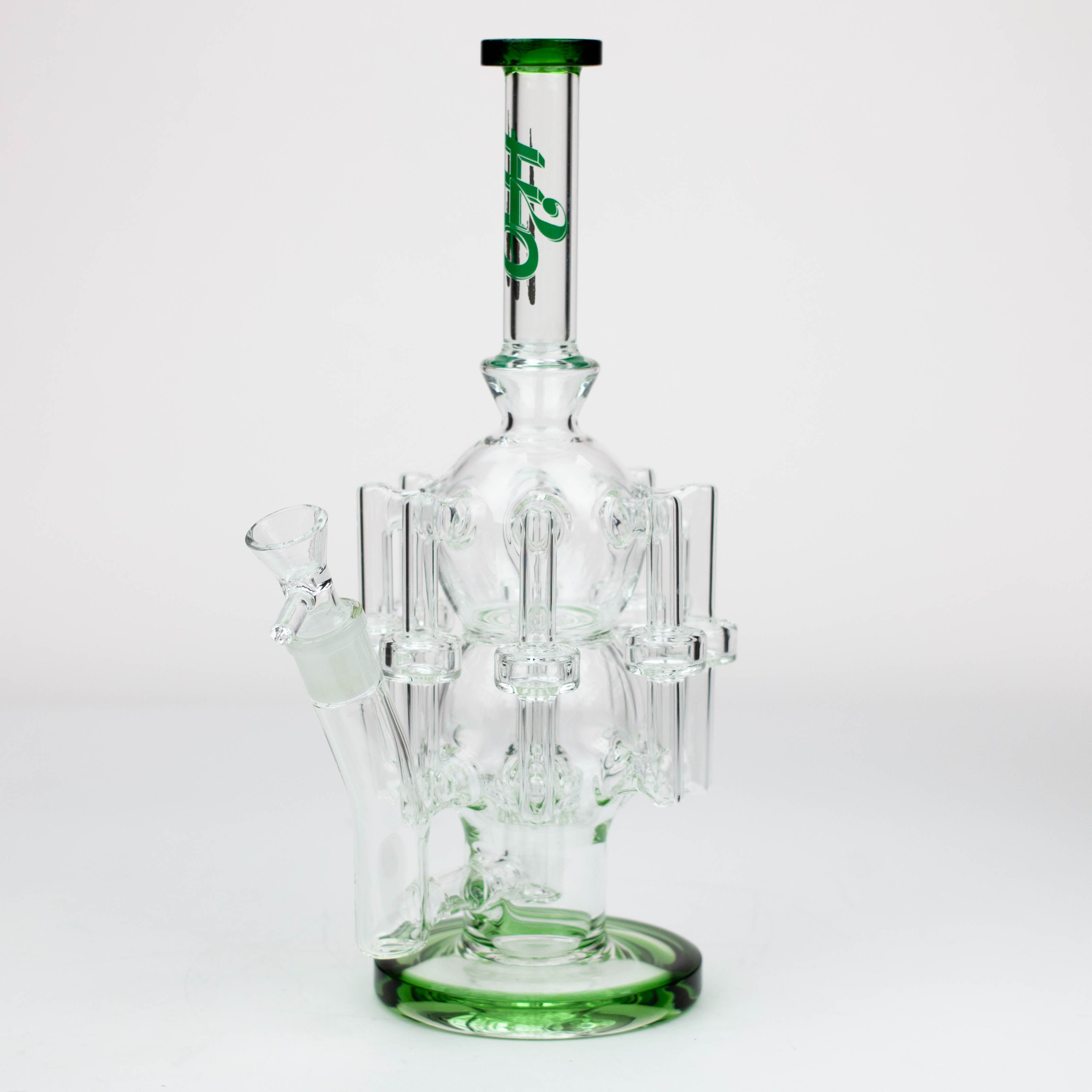 13.5&quot; H2O Glass water recycle bong [H2O-17]_1