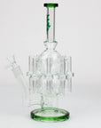 13.5" H2O Glass water recycle bong [H2O-17]_3