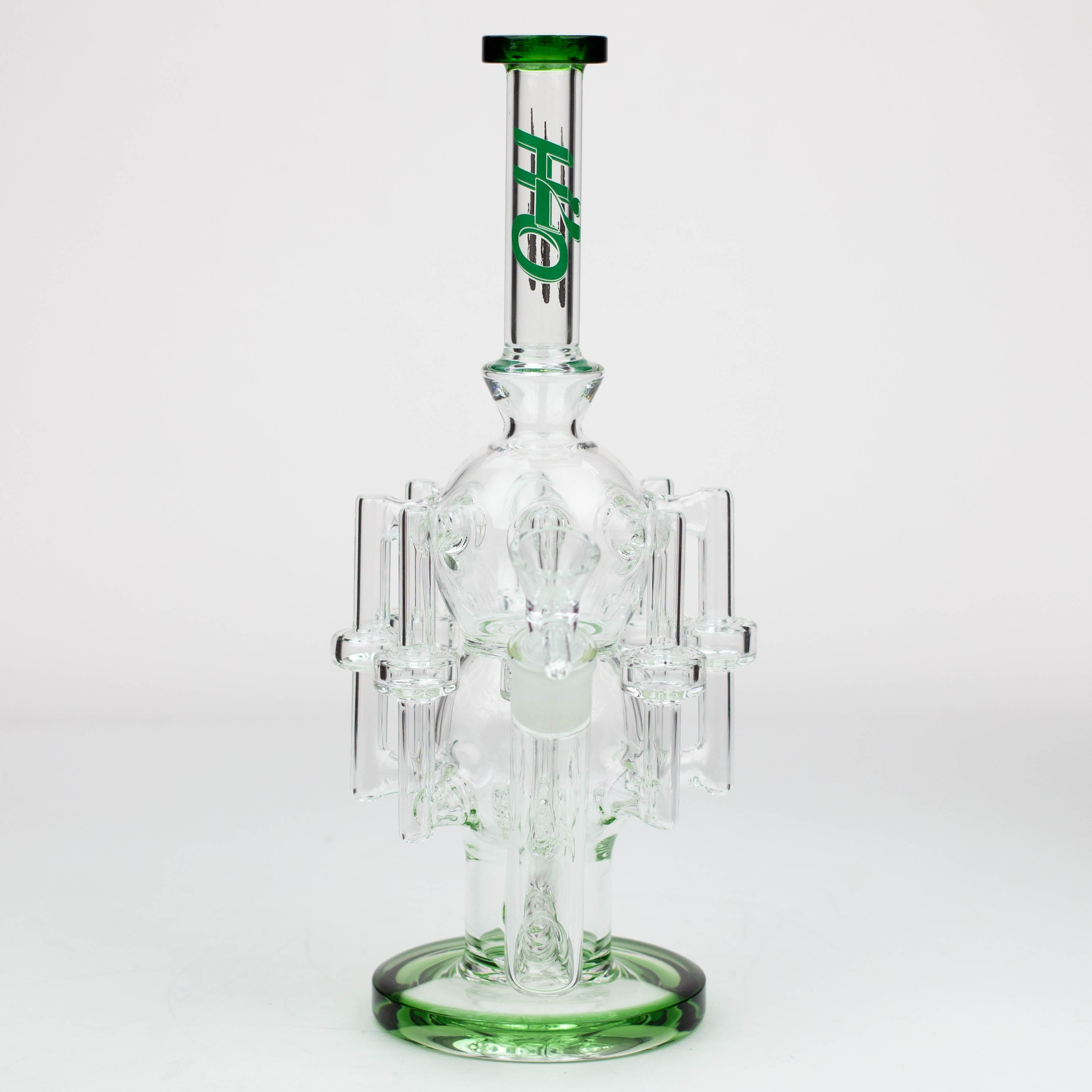 13.5&quot; H2O Glass water recycle bong [H2O-17]_4