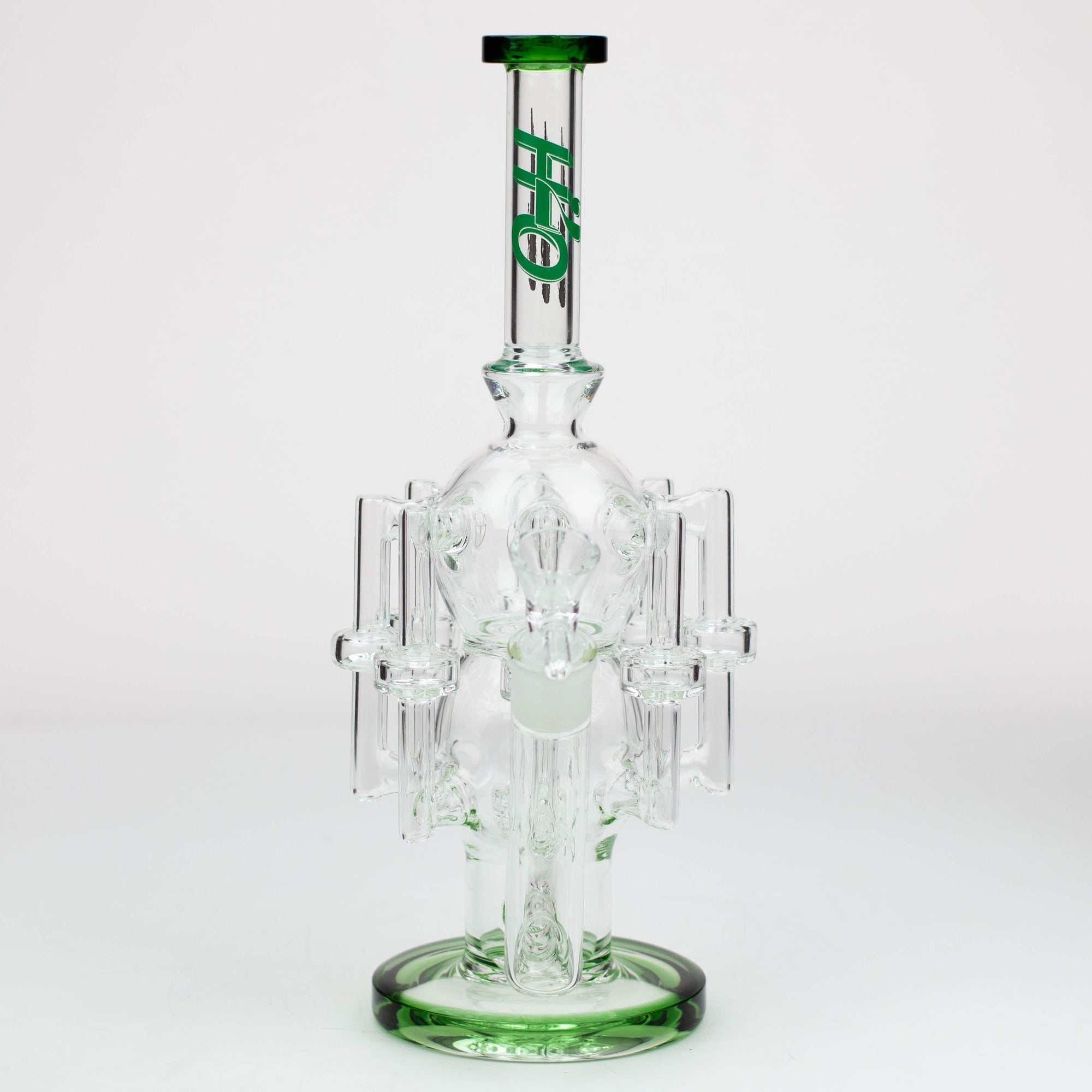 13.5&quot; H2O Glass water recycle bong [H2O-17]_4