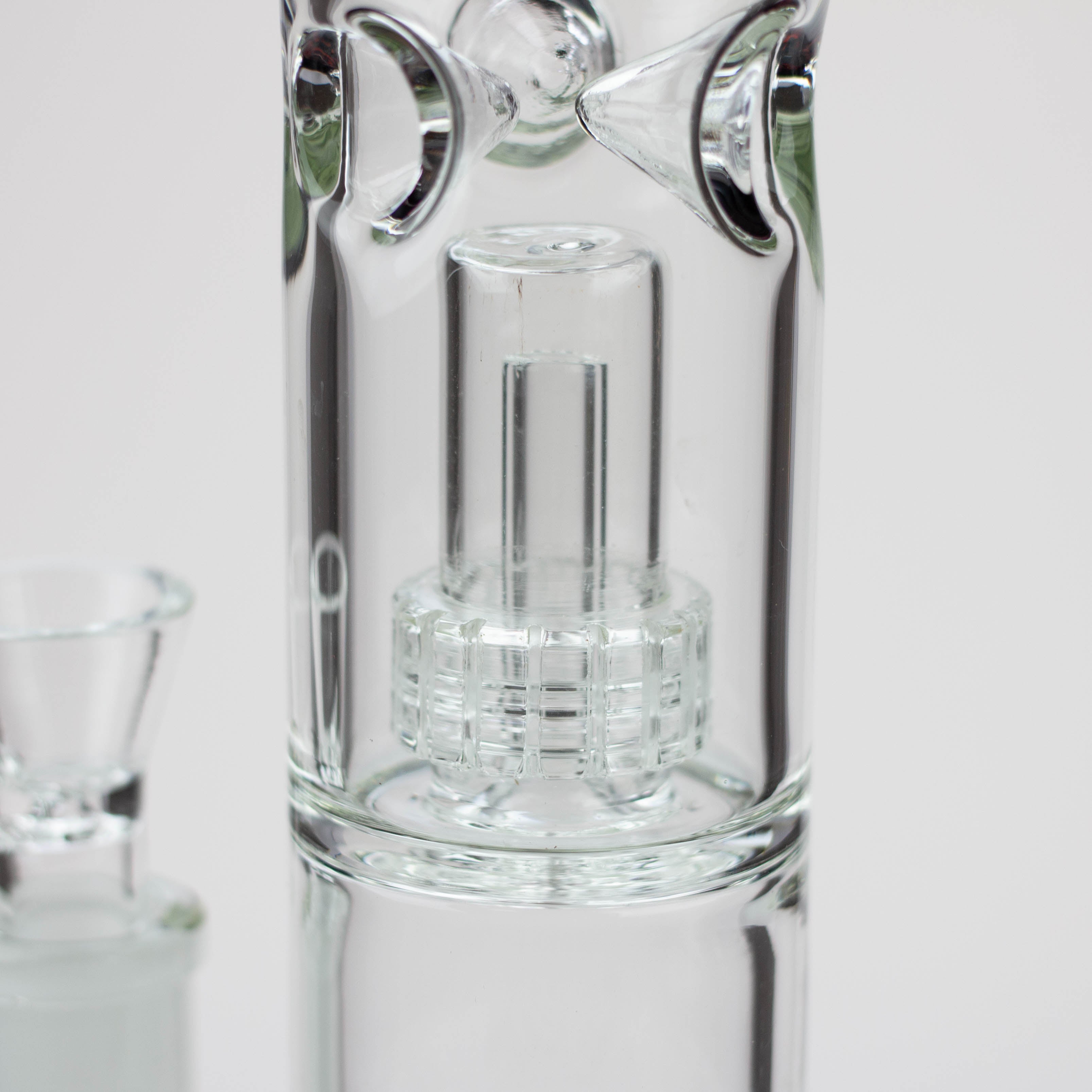 16&quot; H2O Dual Honeycomb diffuser Glass water bong [H2O-27]_13