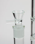 16" H2O Dual Honeycomb diffuser Glass water bong [H2O-27]_2