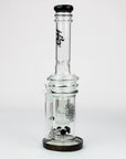 17" H2O glass water bong with double layer honeycomb [H2O-28]_4