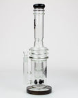 17" H2O glass water bong with double layer honeycomb [H2O-28]_8