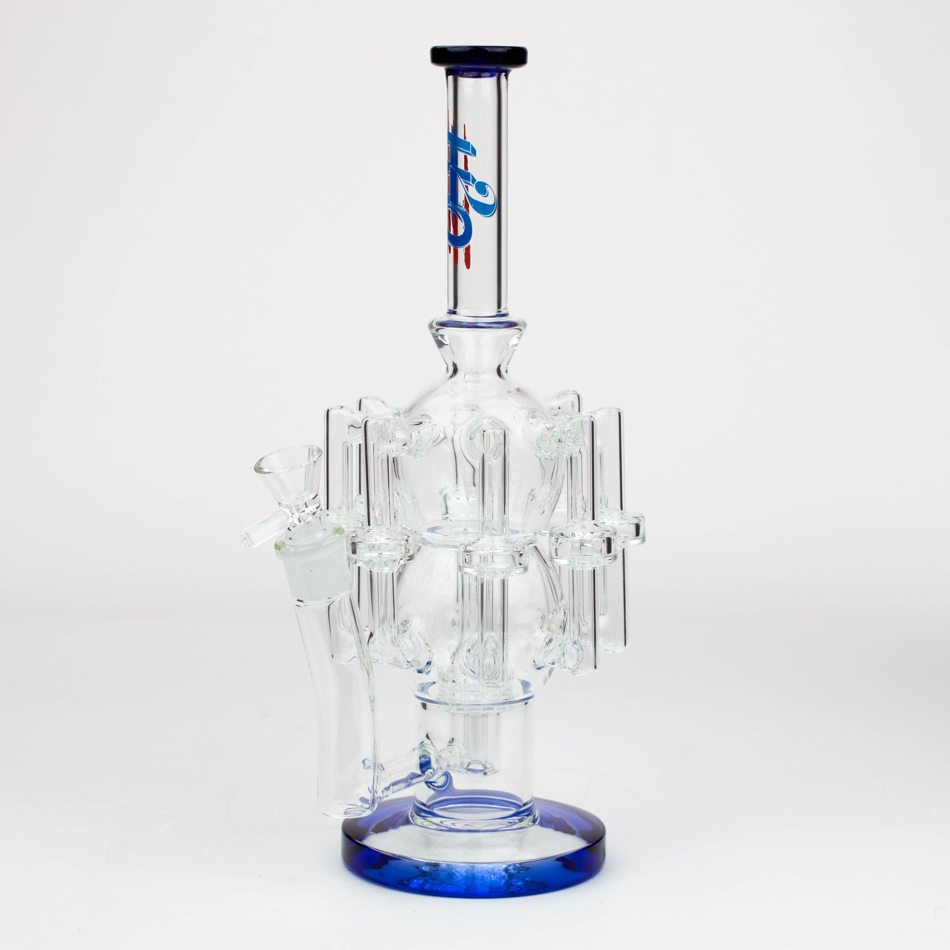 13.5&quot; H2O Glass water recycle bong [H2O-17]_2