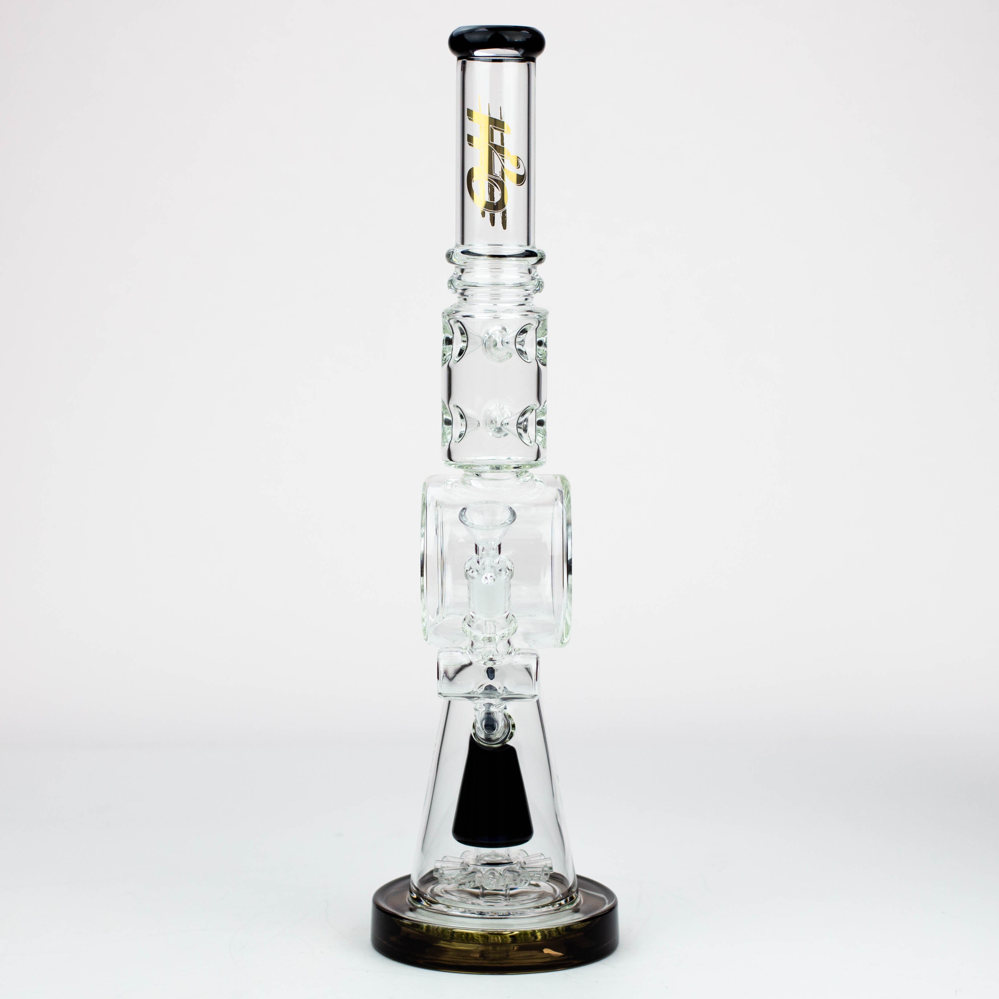 18&quot; H2O Cone diffuser glass water bong [H2O-16]_3