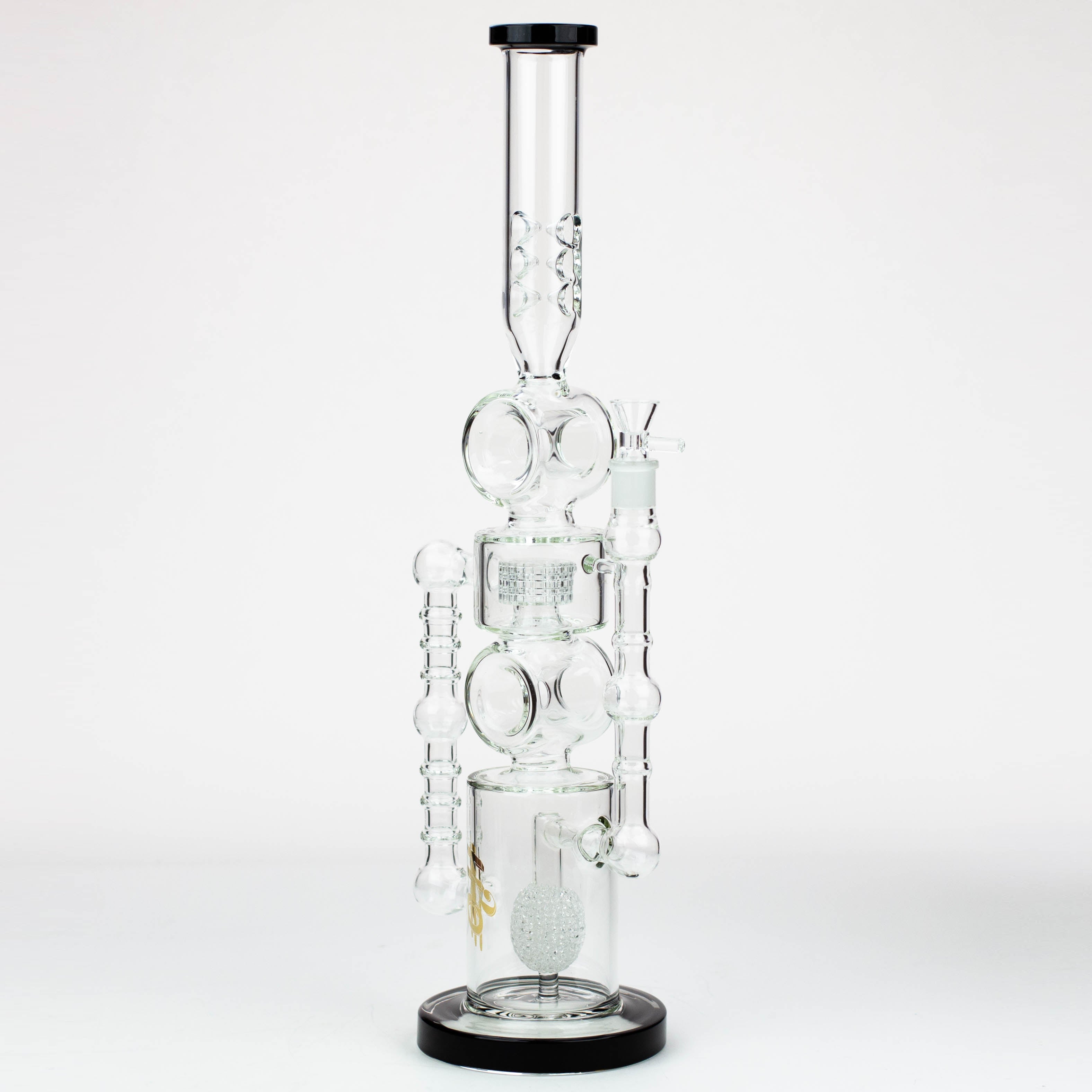 21&quot; H2O Double ring glass water bong [H2O-24]_6