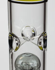 PROTECT YA NECK-15.5" 7 mm tree arm percolator glass bong [Killa Bees]_7