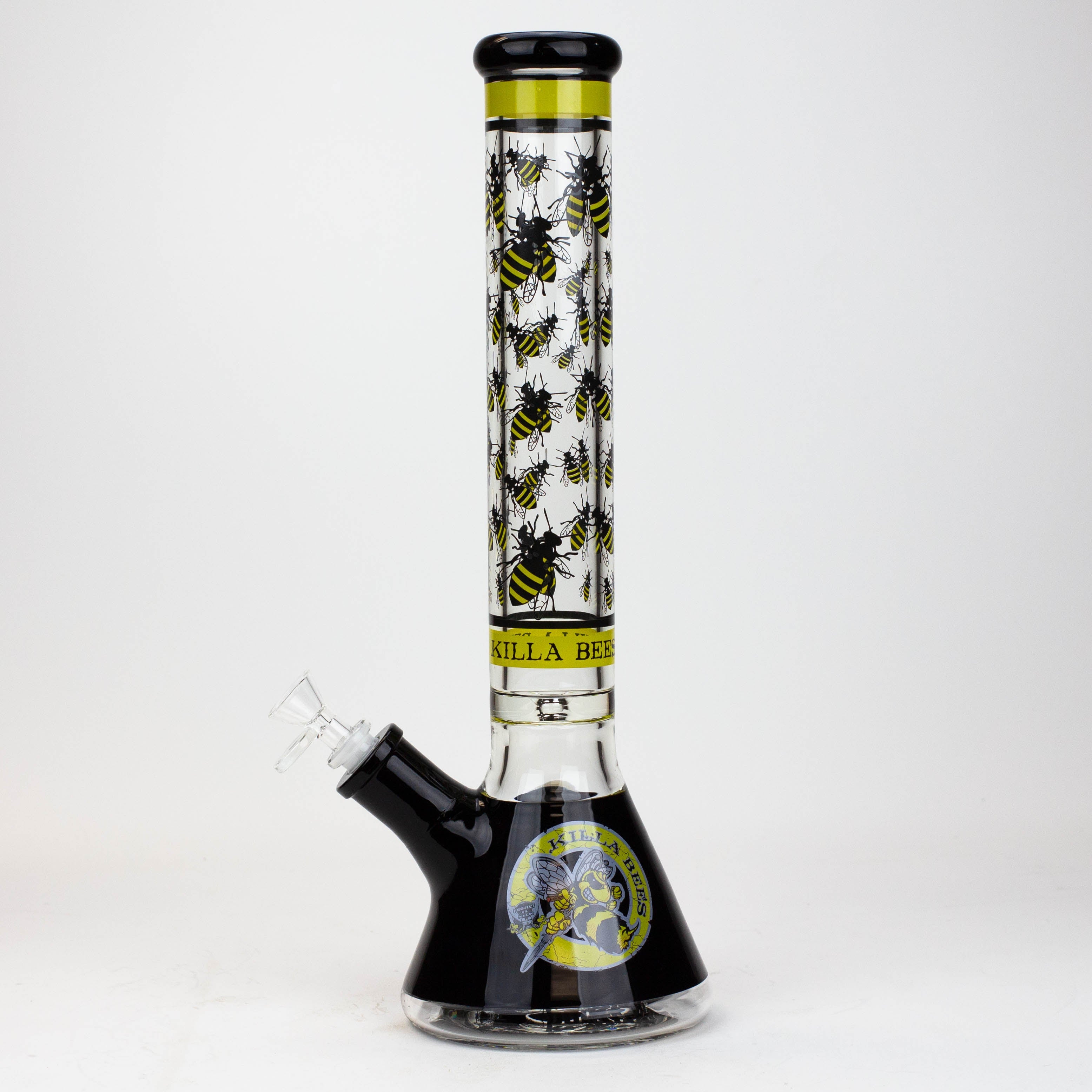 PROTECT YA NECK-15.5&quot;  7 mm Glass water bong by Infyniti [Killa Bees]_4