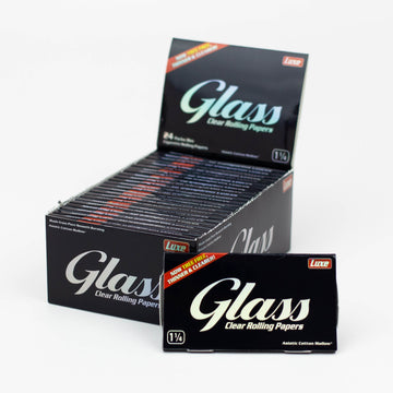 Glass Clear Luxe Cellulose papers 1 1/4_0