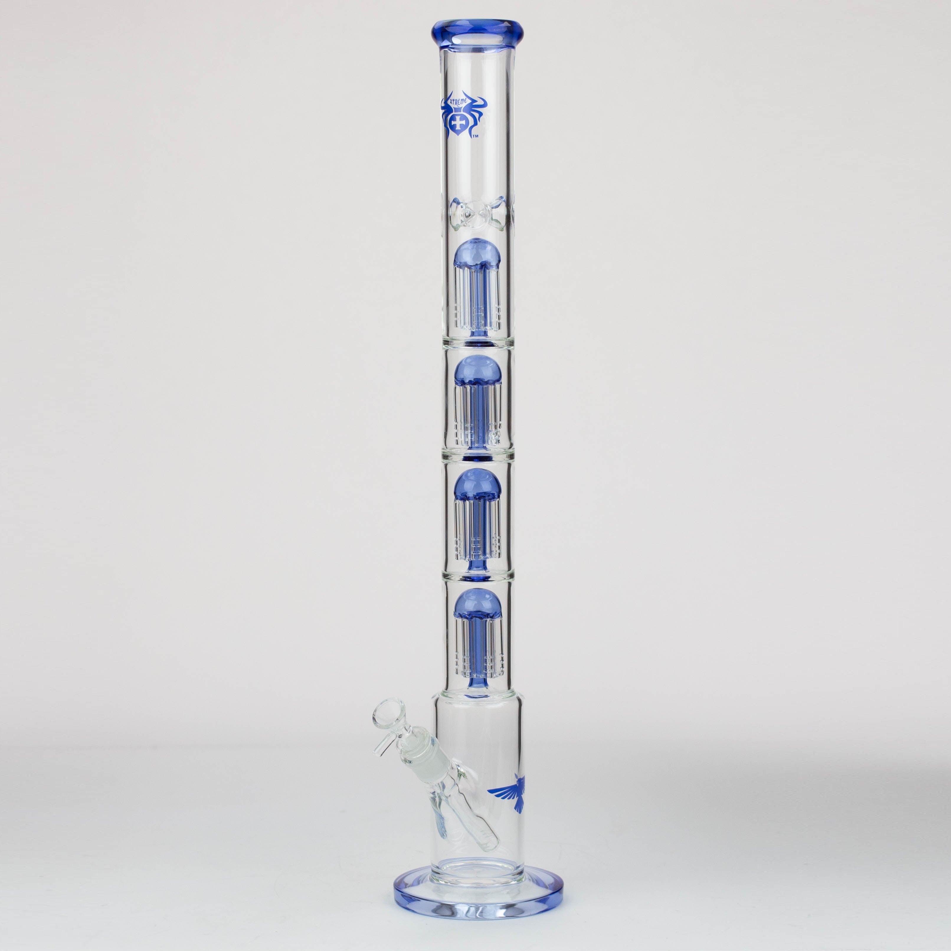 26&quot; Xtreme Quad-percolator 7 mm glass Bong [XTR411]_6