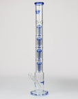 26" Xtreme Quad-percolator 7 mm glass Bong [XTR411]_6