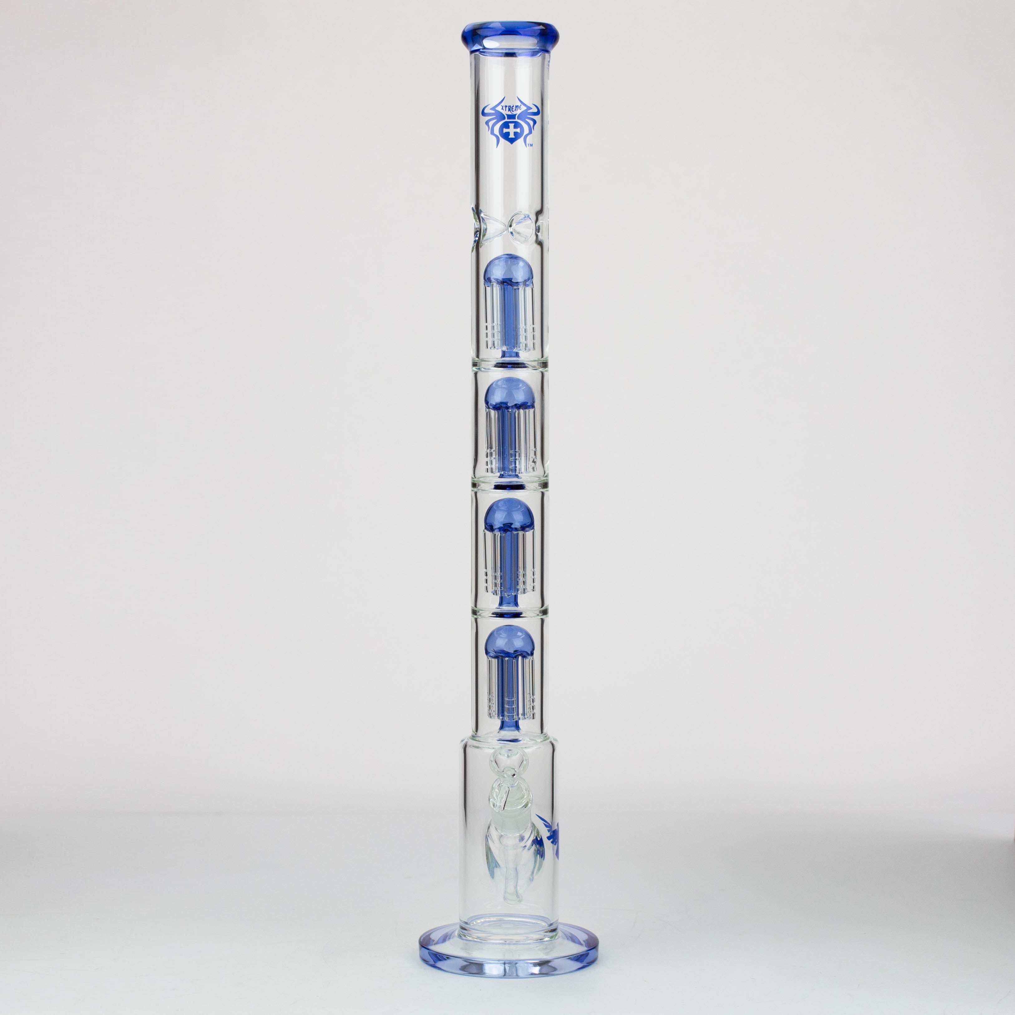 26&quot; Xtreme Quad-percolator 7 mm glass Bong [XTR411]_8