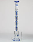 26" Xtreme Quad-percolator 7 mm glass Bong [XTR411]_3