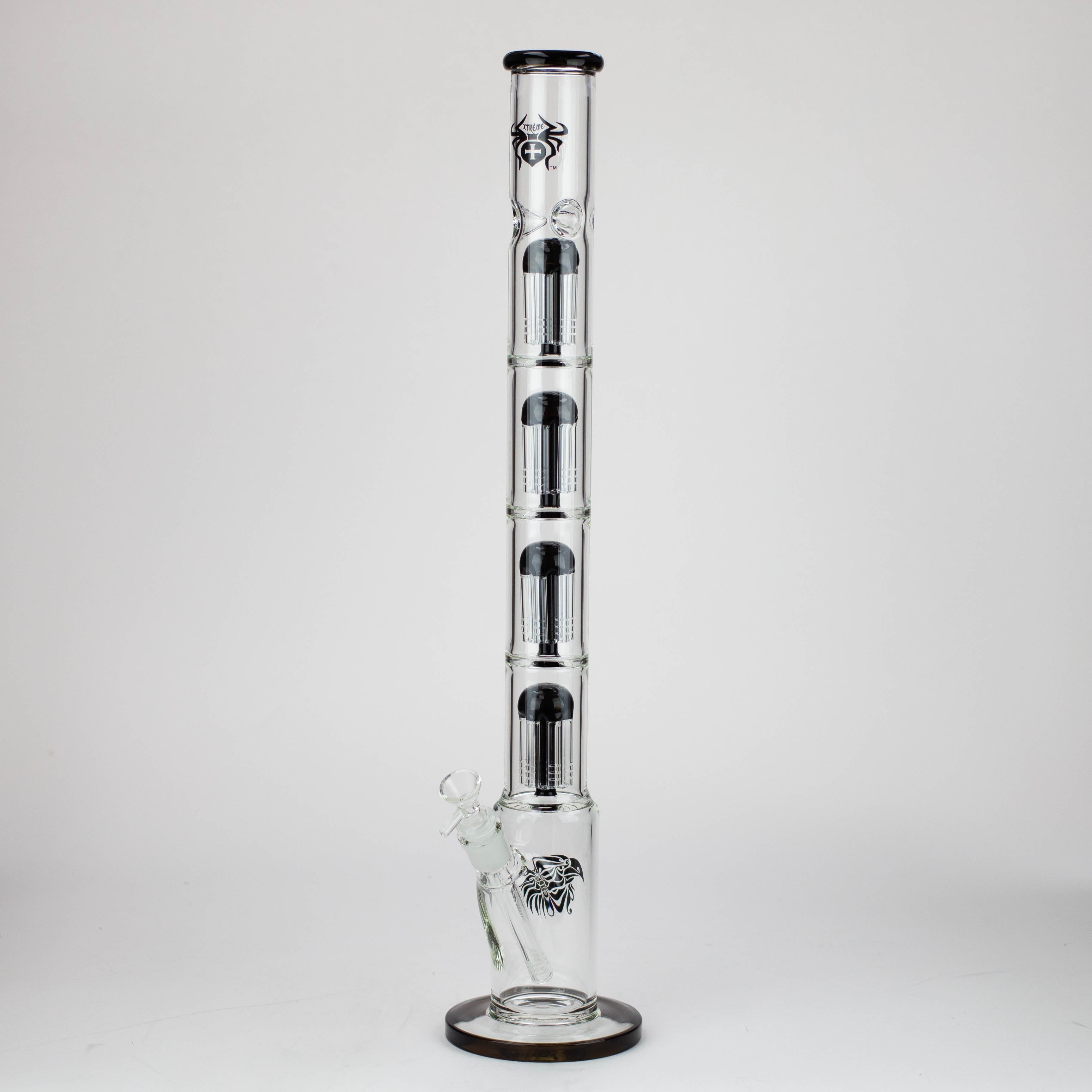 26&quot; Xtreme Quad-percolator 7 mm glass Bong [XTR411]_4