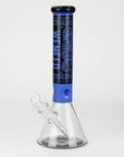 WENEED®-14" Weneed Frosted Aztec 7mm Glass Bong_5