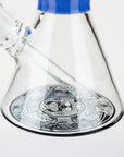 WENEED®-14" Weneed Frosted Aztec 7mm Glass Bong_1