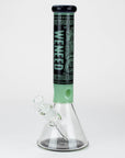 WENEED®-14" Weneed Frosted Aztec 7mm Glass Bong_6