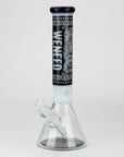 WENEED®-14" Weneed Frosted Aztec 7mm Glass Bong_7