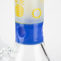 WENEED®-14" Weneed Frosted Pineapple 7mm Glass Bong_8