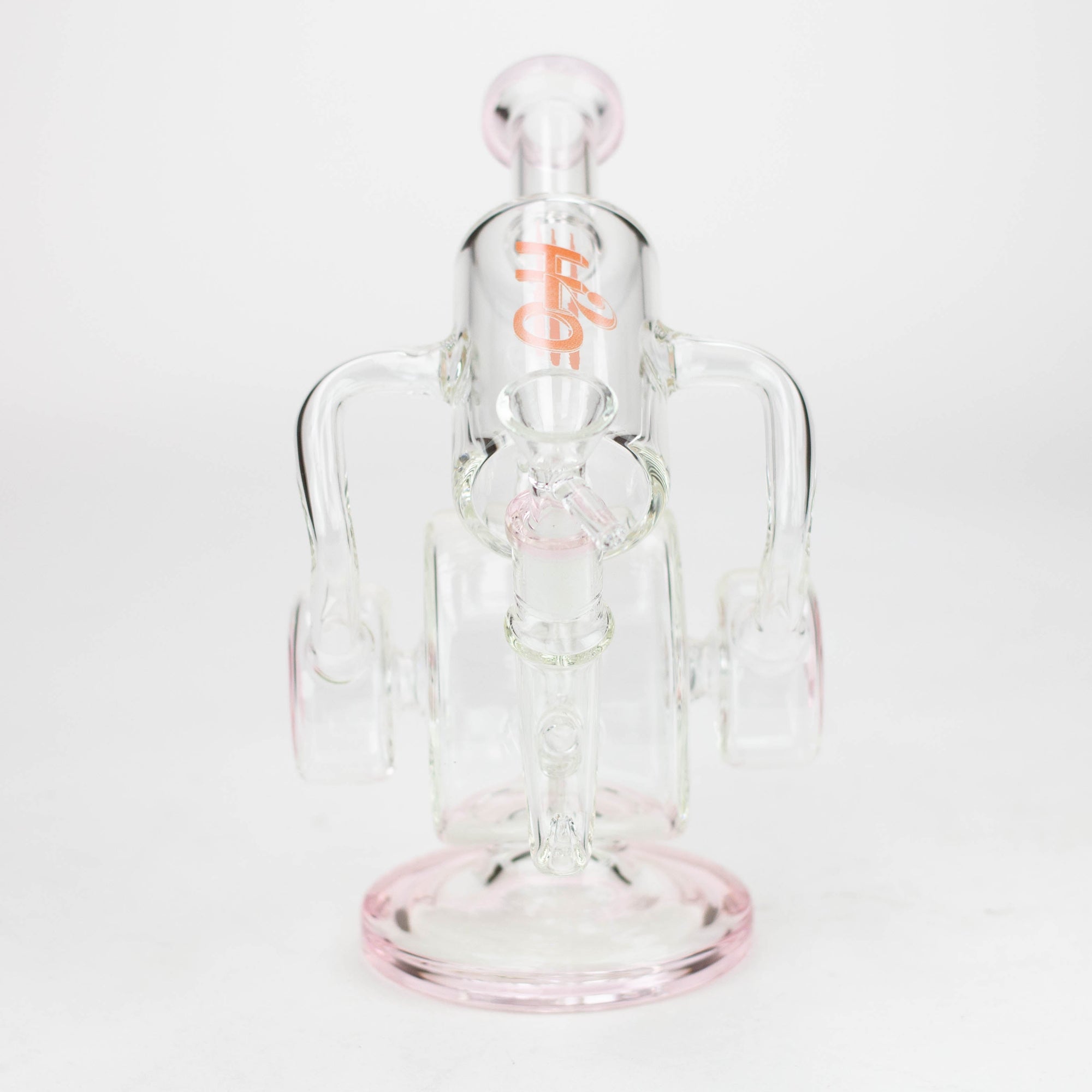10" H2O Glass Recycler Bong_6