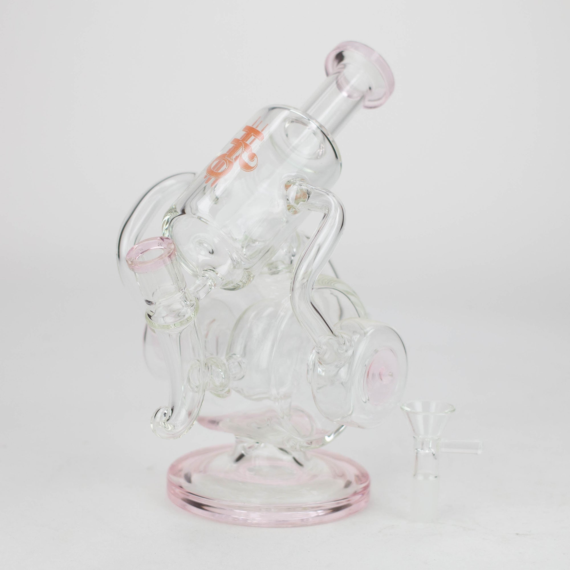 10" H2O Glass Recycler Bong_2