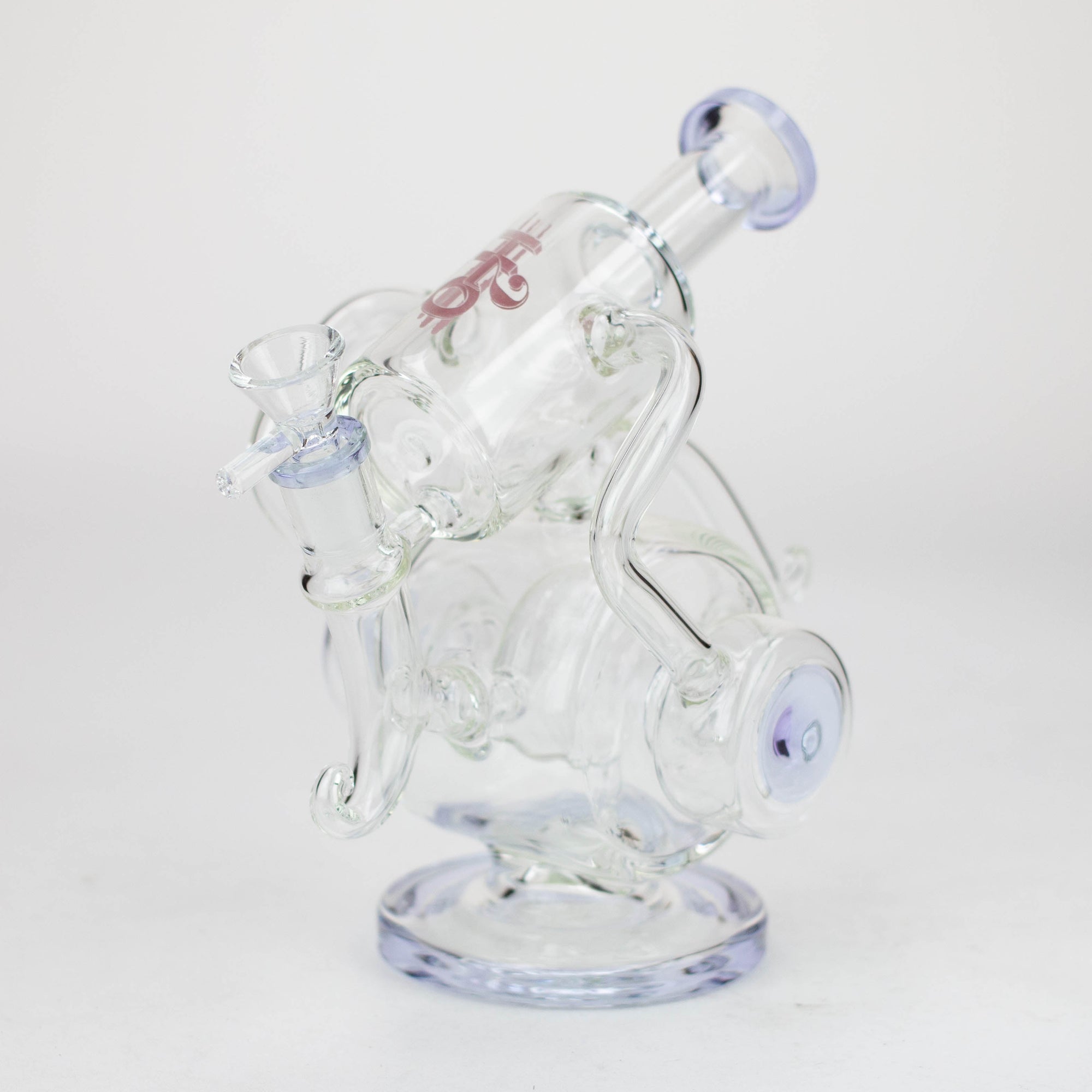10" H2O Glass Recycler Bong_4
