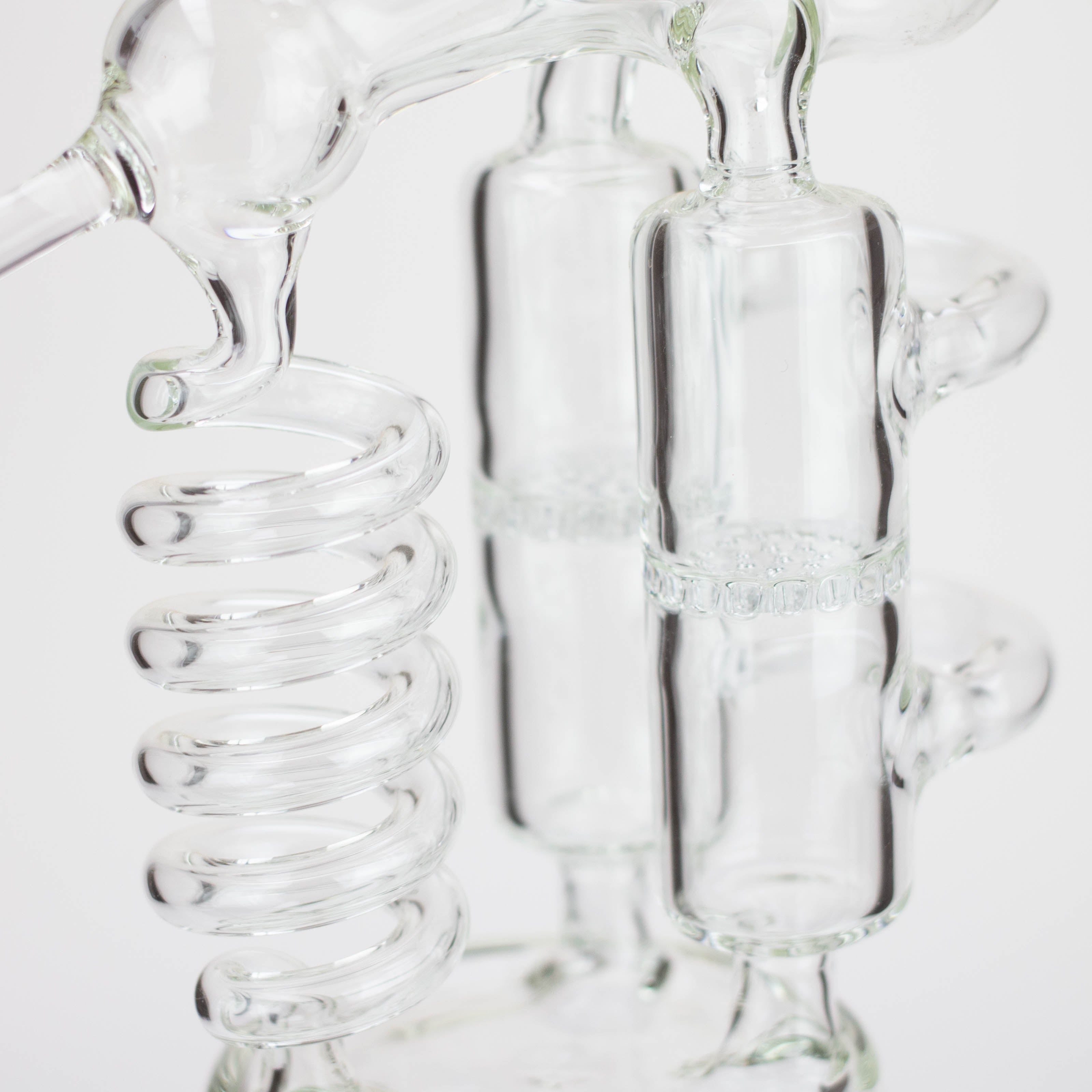 12&quot; Coil Glass water recycle bong_4