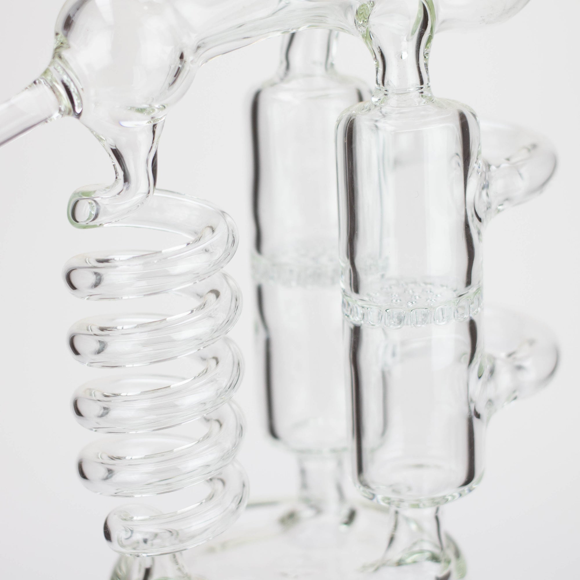 12&quot; Coil Glass water recycle bong_4