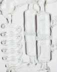 12" Coil Glass water recycle bong_4