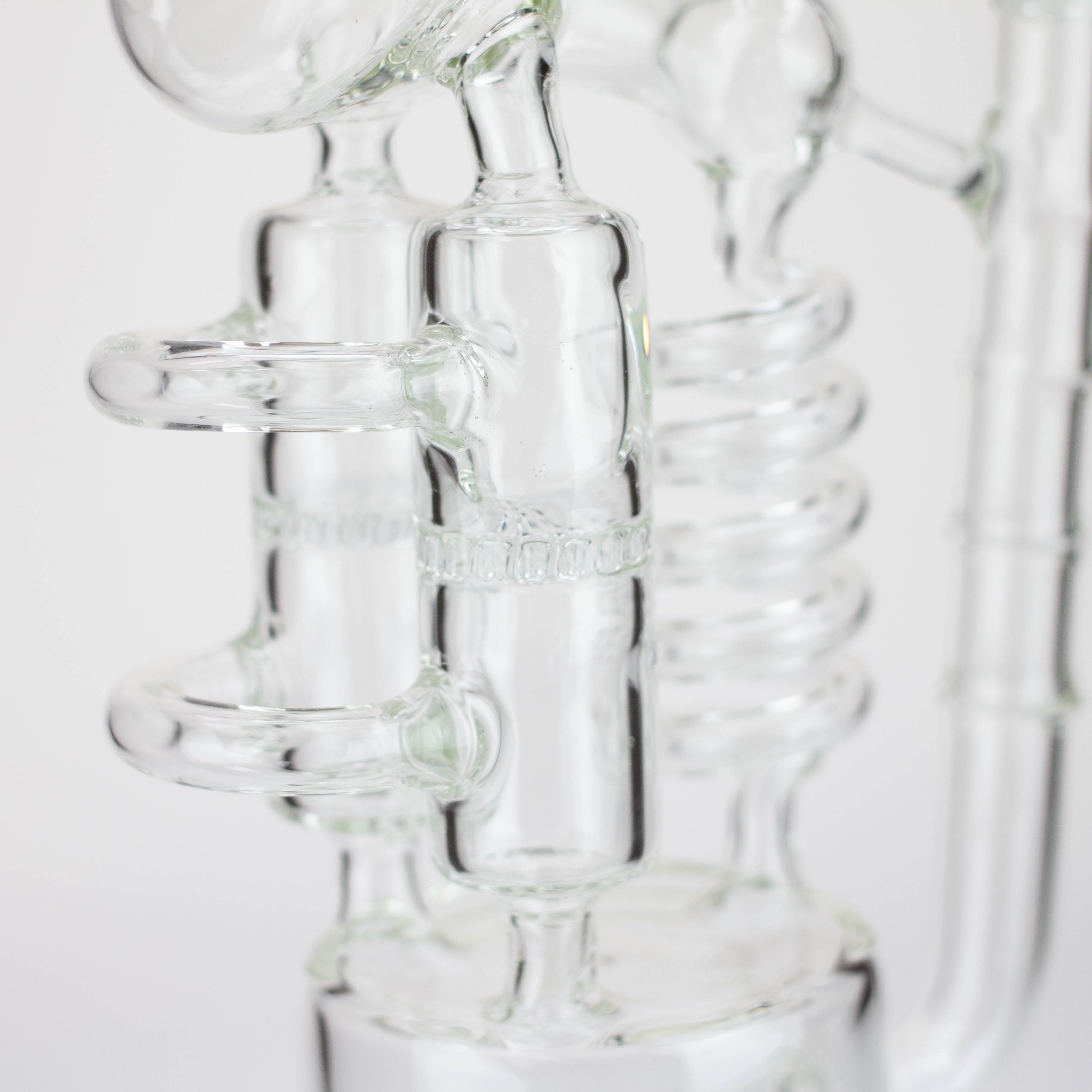 12&quot; Coil Glass water recycle bong_5