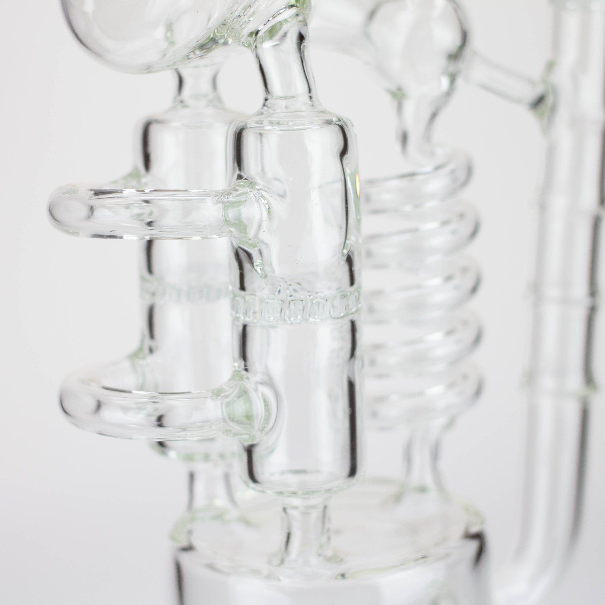 12&quot; Coil Glass water recycle bong_5