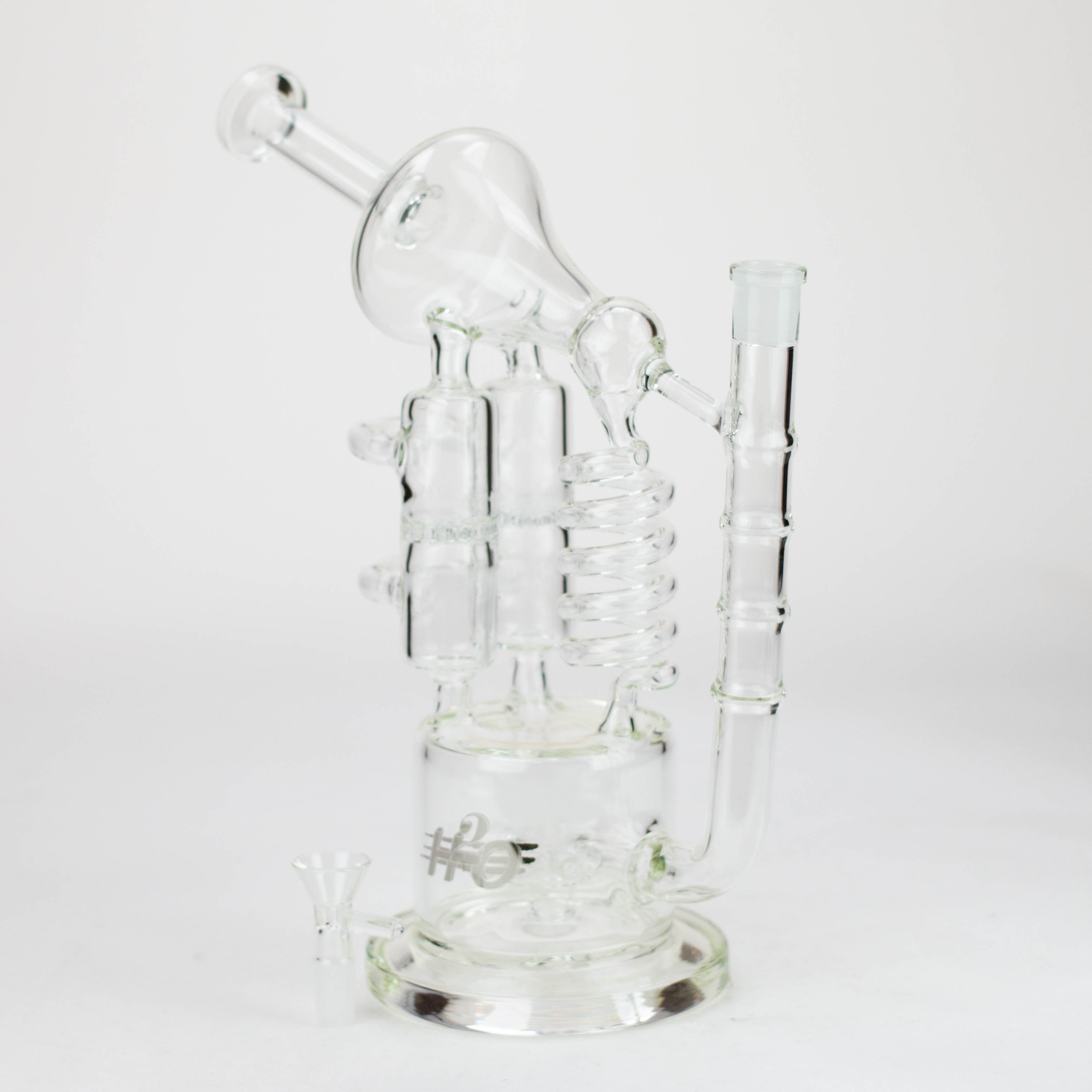 12&quot; Coil Glass water recycle bong_1