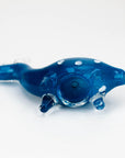 Standing Deer Small glass hand pipe_4