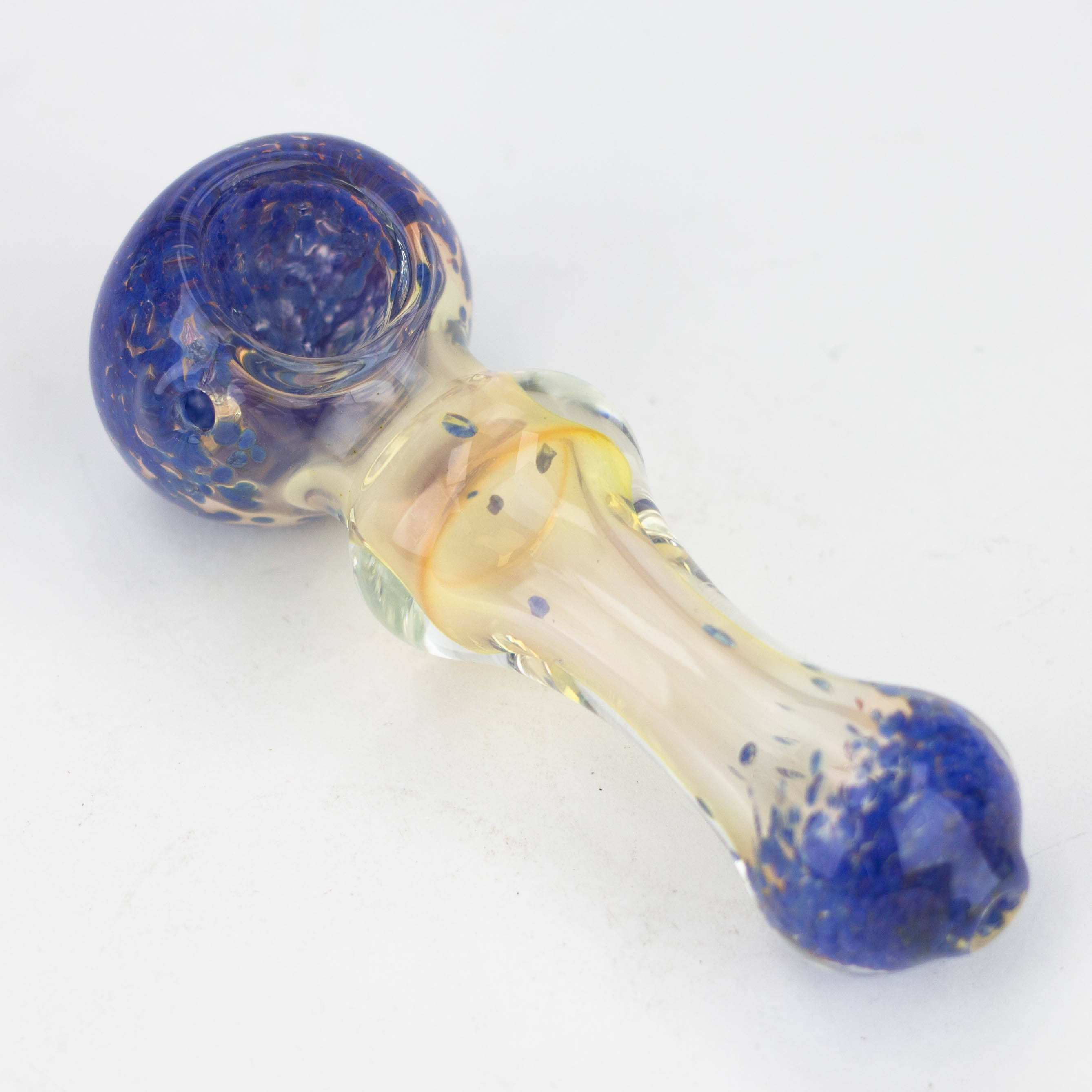 4.5&quot; Gold Fumed Hand Pipe Pack of 2 [10606]_2