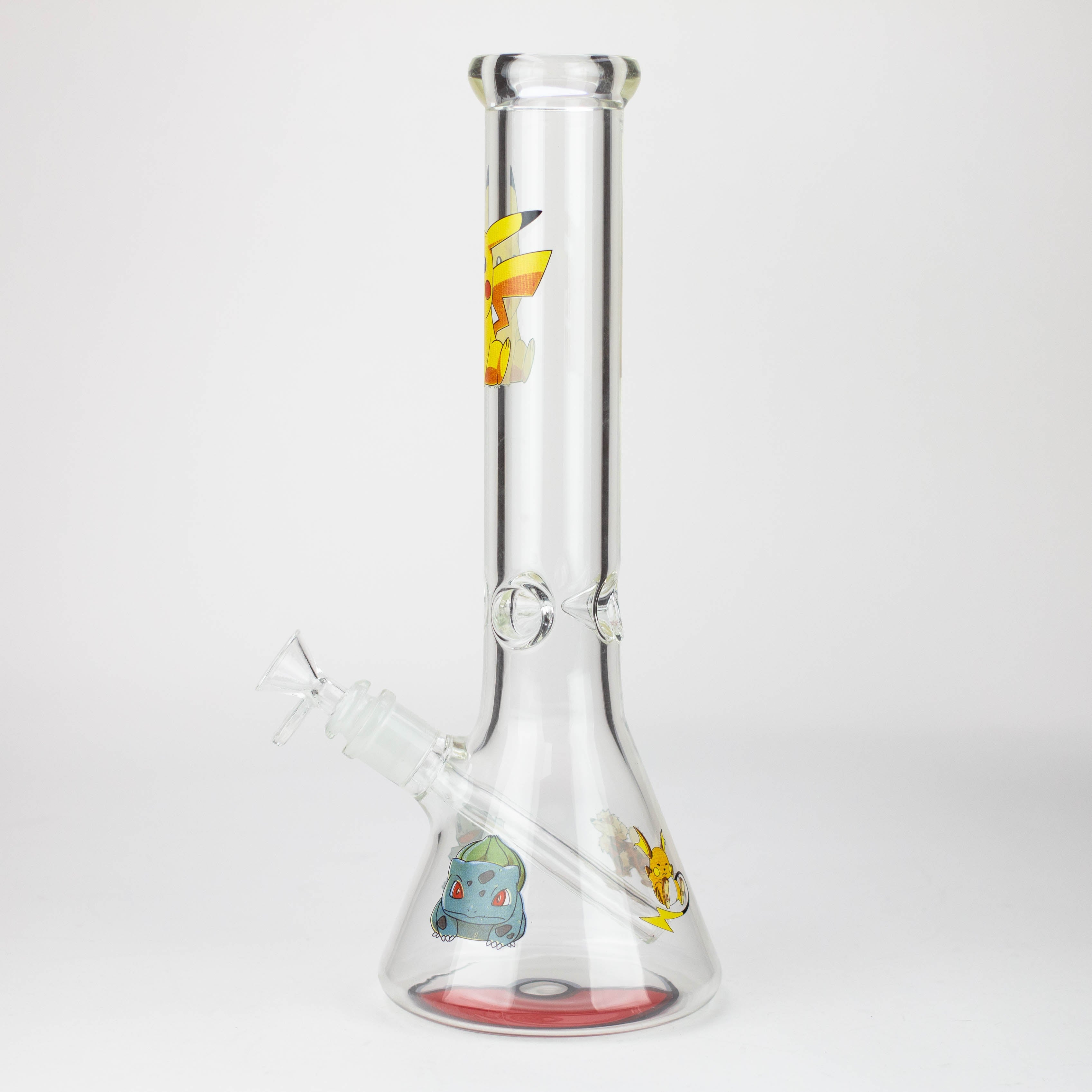 13.5&quot; Cartoon 7 mm glass water beaker bong-Graphic PM v2_1