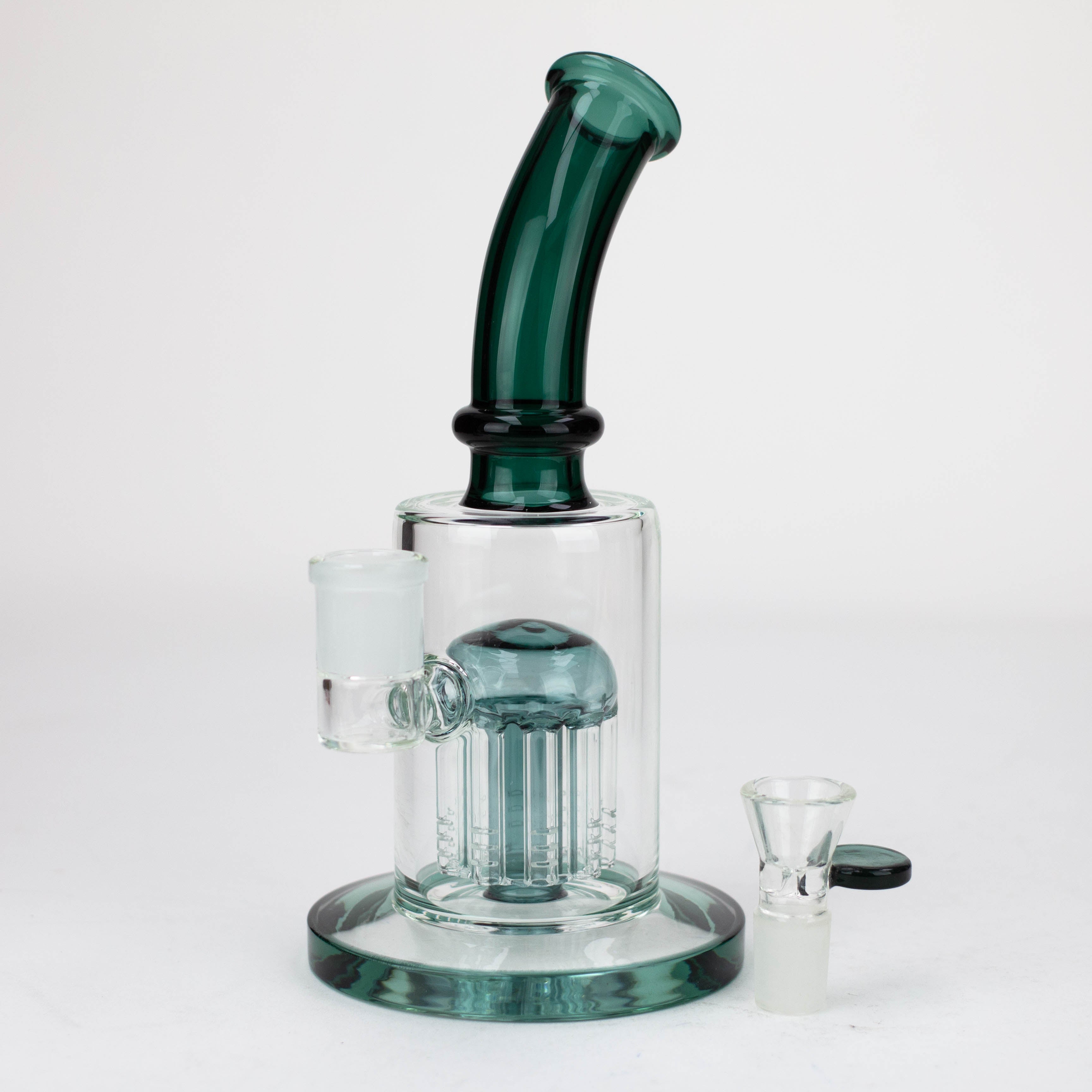 10&quot; Glass Bubbler with 10arms perc [G18015]_9