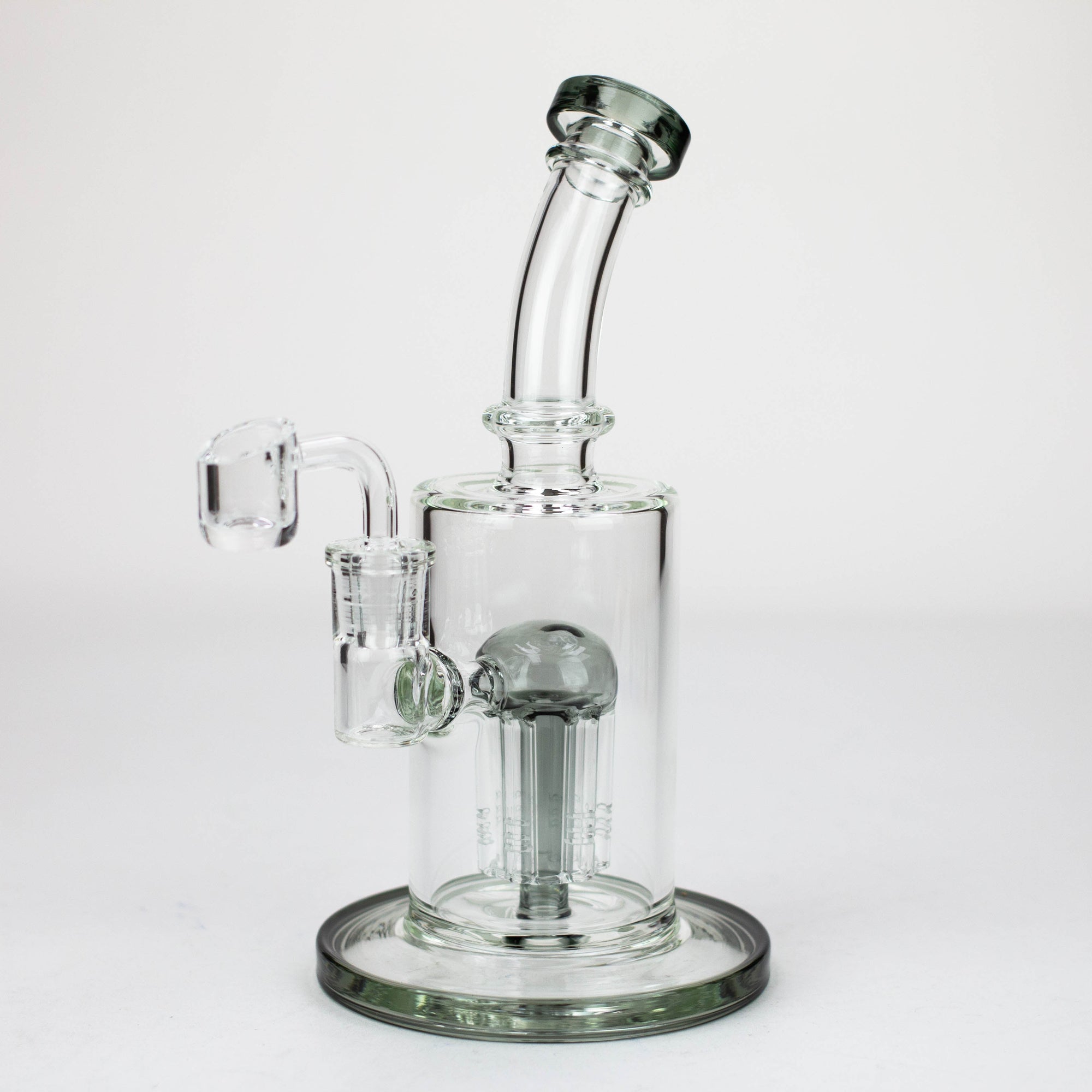 9" Dab Rig with 6-Arms Perc &amp; Banger_8