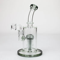 9" Dab Rig with 6-Arms Perc & Banger_8