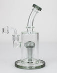 9" Dab Rig with 6-Arms Perc & Banger_9
