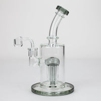 9" Dab Rig with 6-Arms Perc & Banger_9