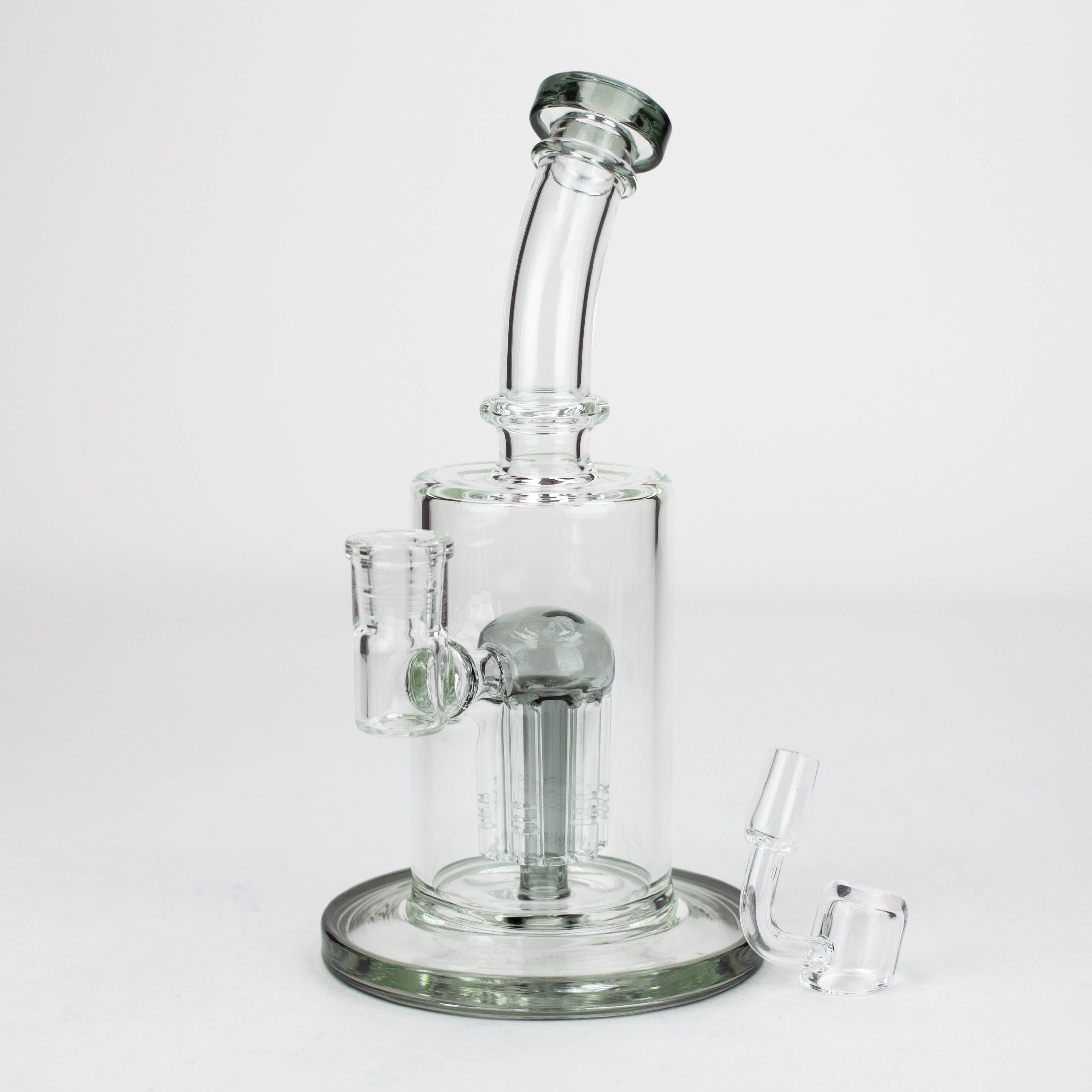 9&quot; Dab Rig with 6-Arms Perc &amp; Banger_3