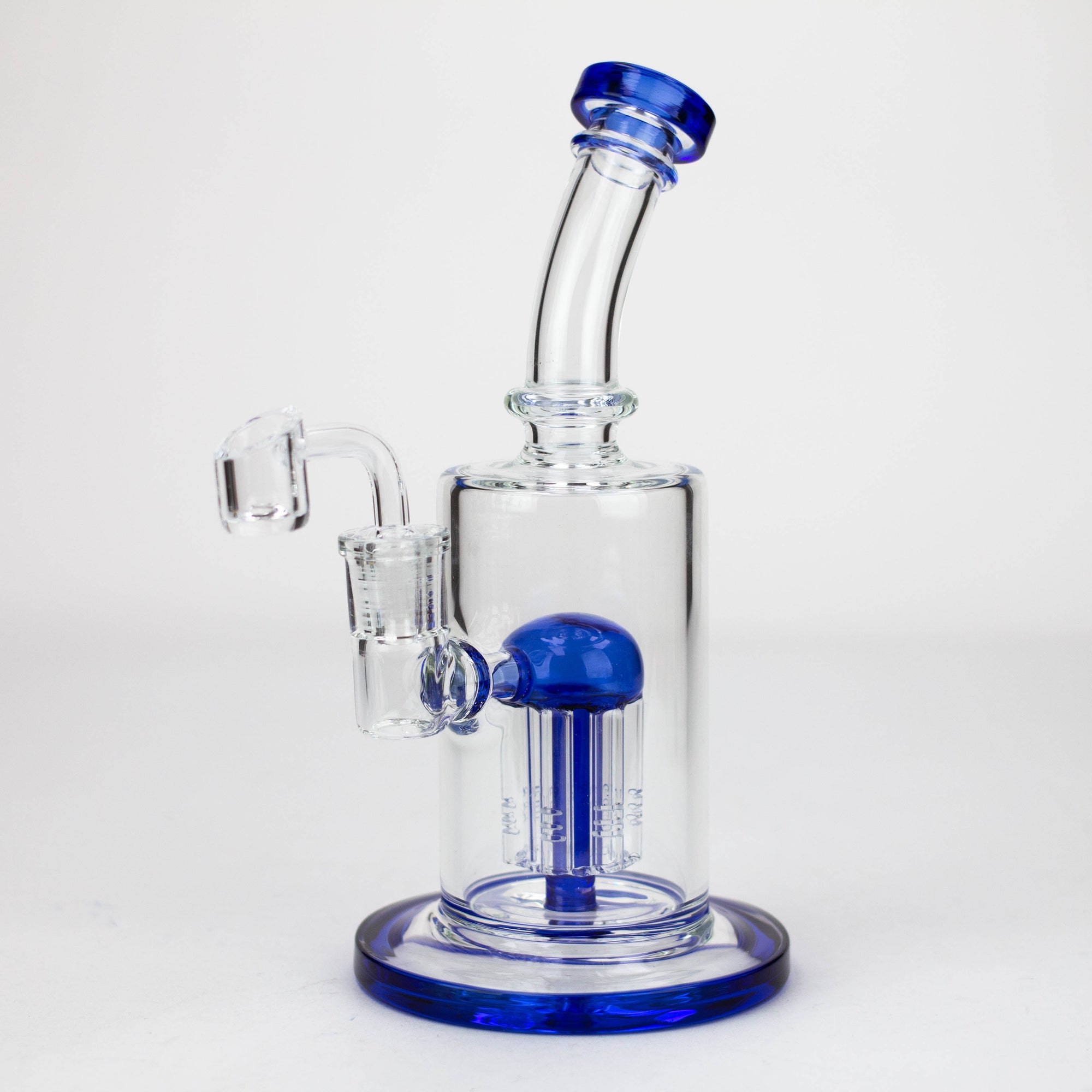 9" Dab Rig with 6-Arms Perc &amp; Banger_4