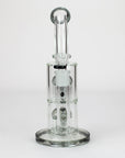 10" Glass Bubbler with Dual 8-Arms Perc_6