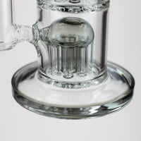 10" Glass Bubbler with Dual 8-Arms Perc_9