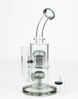 10" Glass Bubbler with Dual 8-Arms Perc_1