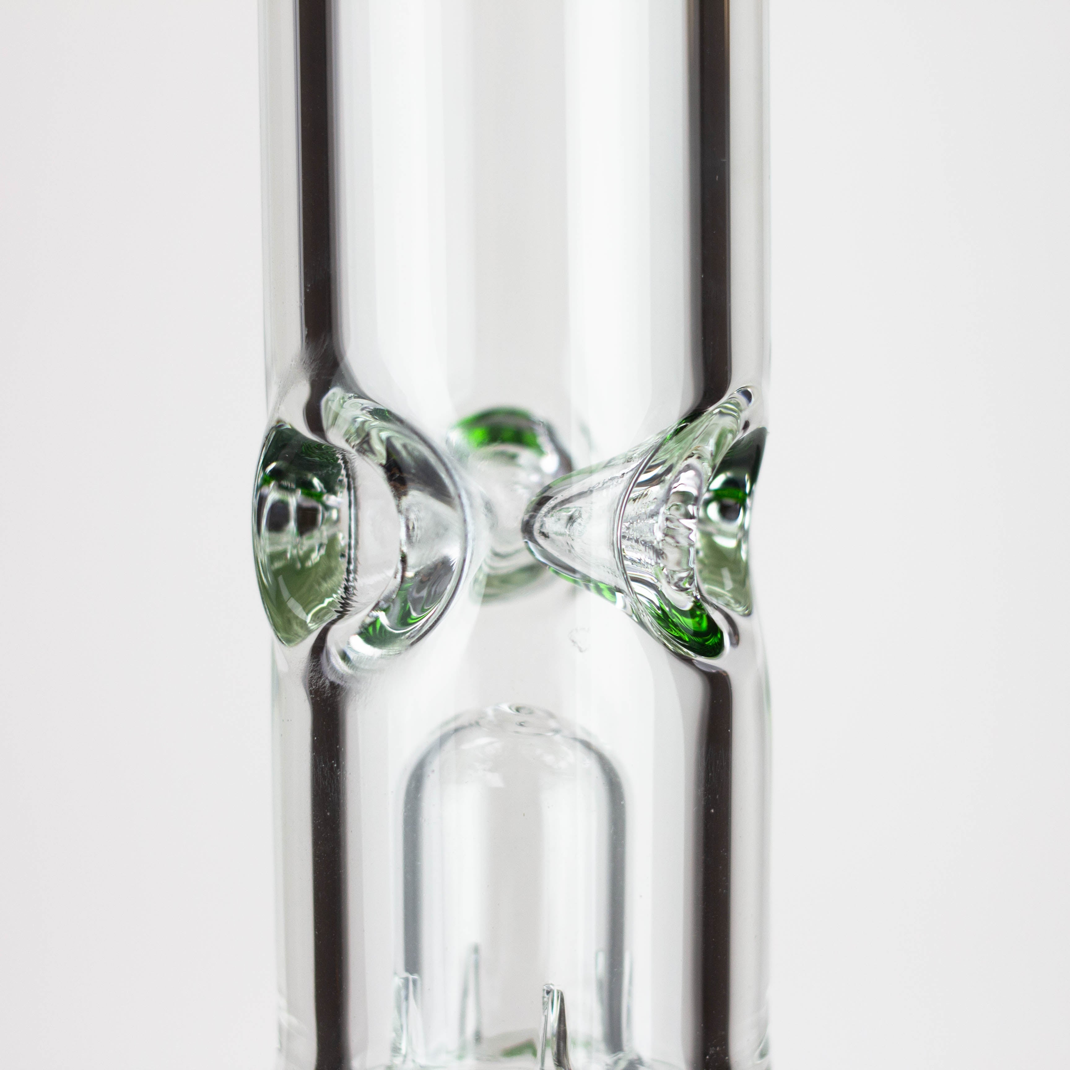 24.5&quot; Dual 8 arms perc, with splash guard 7mm glass water bong [G11124]_11