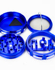 4 Parts 420 Aluminum Grinder-Blue [CNC6404-420]_3